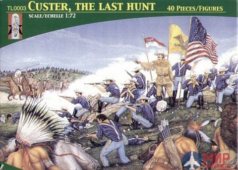 TL0003 Lucky Toys 1/72 Custer, the Last Hunt