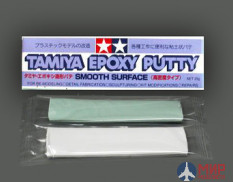 87052 Tamiya Шпаклевка эпоксидная Смуз Серфейс Epoxy Sculpting Putty - High Density Type (12 часов)