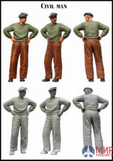 EM-35064 Evolution Miniatures Civil man