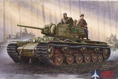 00358 Trumpeter 1/35 Танк КВ-1 модель 1942 г. сварная башня