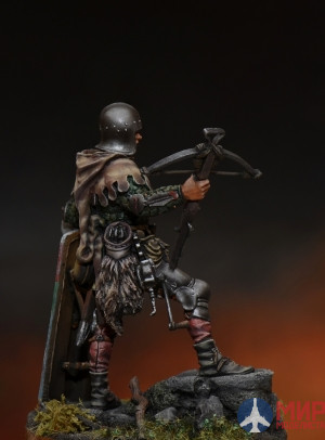 CHM-54115(M) Chronos Miniatures 54 mm Европейский арбалетчик, 1440-55 гг.