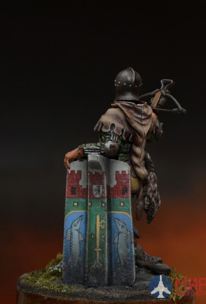 CHM-54115(M) Chronos Miniatures 54 mm Европейский арбалетчик, 1440-55 гг.