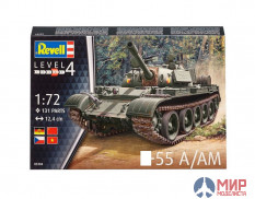 03304 REVELL ТАНК -55 A/AM (1:72)
