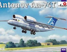 AMO1434 Amodel 1/144 Самолет Антонов Ан-74Т (Antonov design bureau)