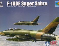01650 Trumpeter 1/72 Самолет F-100F Super Sabre