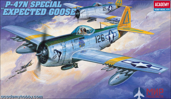 12281 Academy 1/48 Самолёт P-47N "Expected Goose"