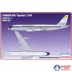 ЕЕ144145_4 Восточный Экспресс 1/144 Convair  990 SPANTAX ( Limited Edition )