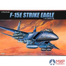 12478 Academy 1/72 Самолет F-15E STRIKE EAGLE