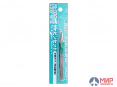 MT-203 Пинцет MR.HOBBY  Mr.Angled Tweezers