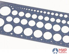 71107 Hasegawa Набор шаблонов для скрайбера C