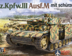 8002 Takom 1/35 Pz.Kpfw.III Ausf.M mit schurzen