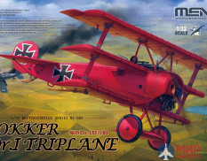 QS-002/1 Meng Model  1/32 Fokker Dr. I Triplane+ Фототравление Eduard 32547