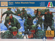 6059 Italeri 1/72 Солдаты Italian Mountain Troops "Alpini"