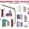 35585 MiniArt аксессуары  ACCESSORIES FOR BUILDINGS  (1:35)