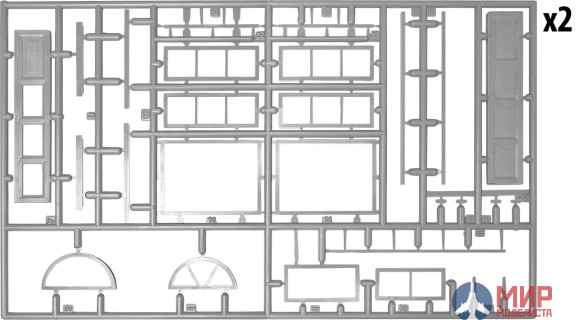 35585 MiniArt аксессуары  ACCESSORIES FOR BUILDINGS  (1:35)