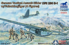 CB35039 Bronco Tacticsl Assault Glider DFS 230 B-1 w/Fallschirmjäger (4 Figures)