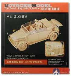 PE35389 Voyager Model WWII German Steyr 1500A Kommandeurwagen (For TAMIYA 35235)