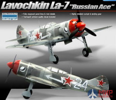 12304 Academy 1/48 Самолет Lavochkin LA 7 "Russian ACE"