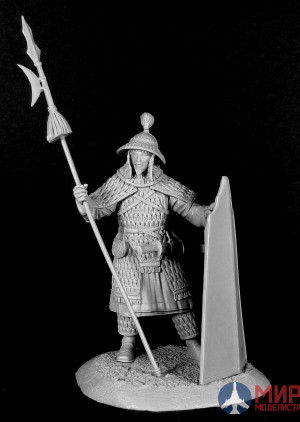 CHM-54114(M) Chronos Miniatures 54 mm Китайский тяжеловооруженный воин Xlll век.