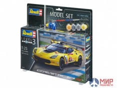 67036 REVELL ПОДАРОЧНЫЙ НАБОР С МОДЕЛЬЮ АВТОМОБИЛЯ CHEVROLET CORVETTE C7.R (1:25)