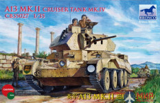 CB35027 Bronco Models 1/35 Танк British A13 MK.II Cruiser Tank MK.IV