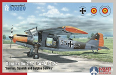 SH72327 Special Hobby 1/72 Dornier Do 27 German, Spanish and Belgian Service