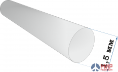 41604 ZIPmaket пластиковый профиль пруток диаметр 1,5 длина 250 мм