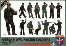 ORI72047 Orion 1/72  WWII German Panzer Soldiers Basic Set 2