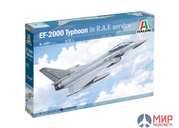 1457 Italeri 1/72 Eurofighter EF-2000 Typhoon R.A.F. Service