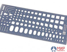 71108 Hasegawa Набор шаблонов для скрайбера D