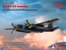 48284 ICM B-26С-50 Invader, Американский бомбардировщик (война в Корее)