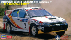 20593 Hasegawa 1/24 Автомобиль MITSUBISHI LANCER (CARISMA GT) Evolution IV "1997 ACROPOLIS RALLY"