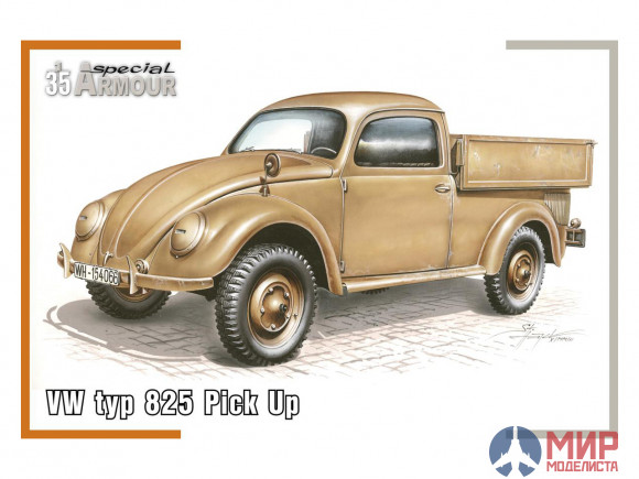 SA35007 Special Hobby 1/35 VW typ 825 Pick up