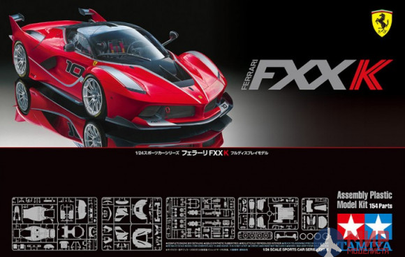 24343 Tamiya 1/24 Автомобиль Ferrari FXX K