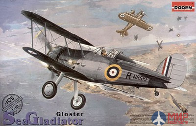 ROD405 Roden 1/48 Самолет GLOSTER SEA GLADIATOR