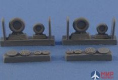 Ns72073-b North Star Models 1/72 Wheels set for Su-15 TM Light series