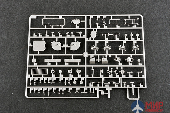 09562 Trumpeter САУ  Russian 2S34 Hosta Self-Propelled Howitzer/Mortar  (1:35)