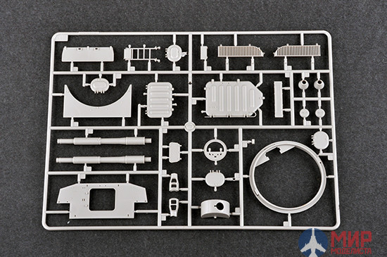 09562 Trumpeter САУ  Russian 2S34 Hosta Self-Propelled Howitzer/Mortar  (1:35)