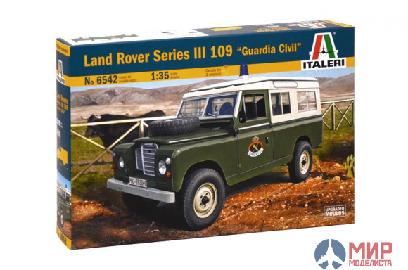 6542 Italeri 1/35 LAND ROVER SERIES III 109 "Guardia Civil"