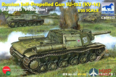 CB35113 Bronco Models 1/35 Танк Russian Self-Propelled Gun SU-152 (KV-14) April 1943 (early)