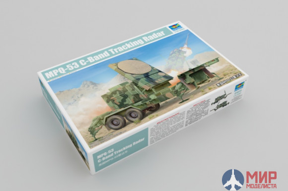 01023 Trumpeter 1/35 Радар MPQ-53 C-Band Tracking Radar