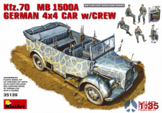 35139 MiniArt 1/35 Kfz.70 (MB 1500A) Немецкий автомобиль с экипажем