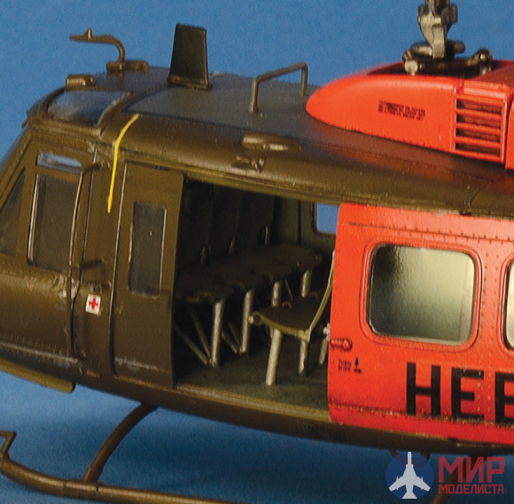 0849 Italeri вертолет  UH-1D "SLICK" (1:48)