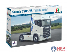 3965 Italeri 1/24 Scania 770 S V8 White Cab