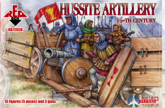 RB72038 Red Box 1/72 Hussite Artillery  15th century