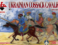 RB72125 Red Box 1/72 Ukrainian Сossack Cavalry. 16 cent. Set 1