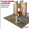 36028 MiniArt наборы для диорам  VILLAGE DIORAMA w/FOUNTAIN  (1:35)