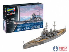 05161 REVELL ЛИНКОР H.M.S KING GEORGE V (1:1200)