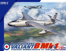 L1010 Great Wall Hobby 1/144 R.A.F. Vickers Valiant B Mk1 Strategic Bomber