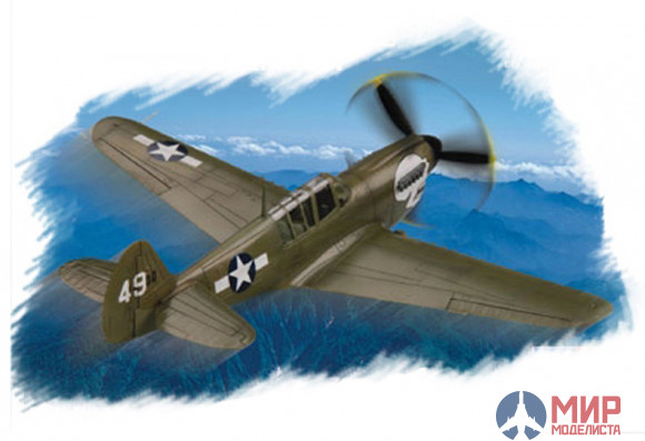 80252 Hobby Boss самолет P-40N (1:72)